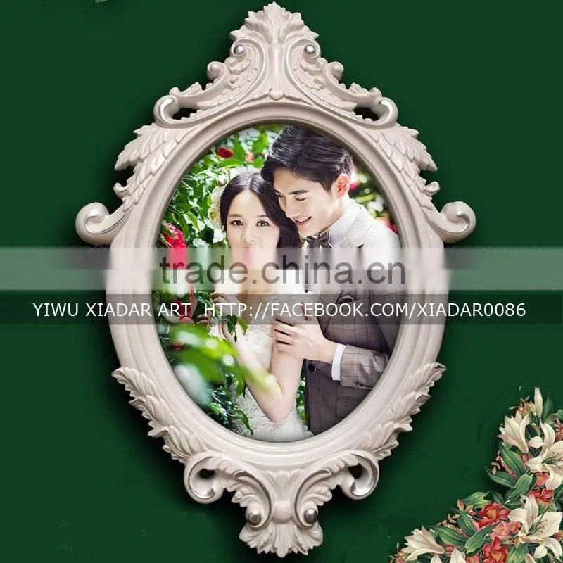 Resin picture frame antique for wedding ,home decor, oil paintings