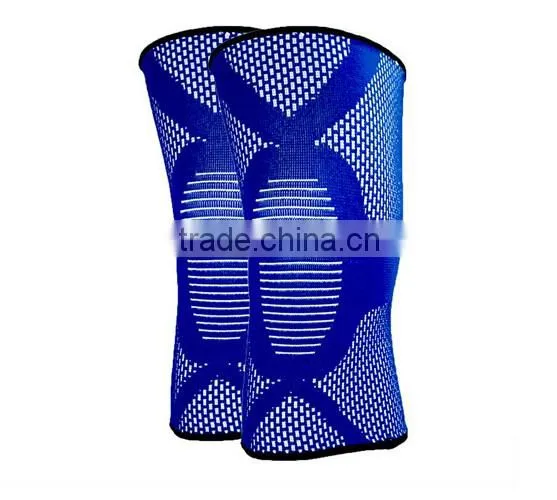 Silica GEL Running Basketball Sports Knee Brace Guard Support Kneepad Sleeve