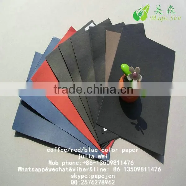 Offset printing blue cardboard industrial paper roll