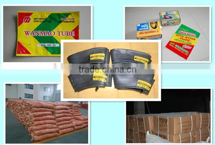 Butyl Motorcycle Inner Tube 400-12