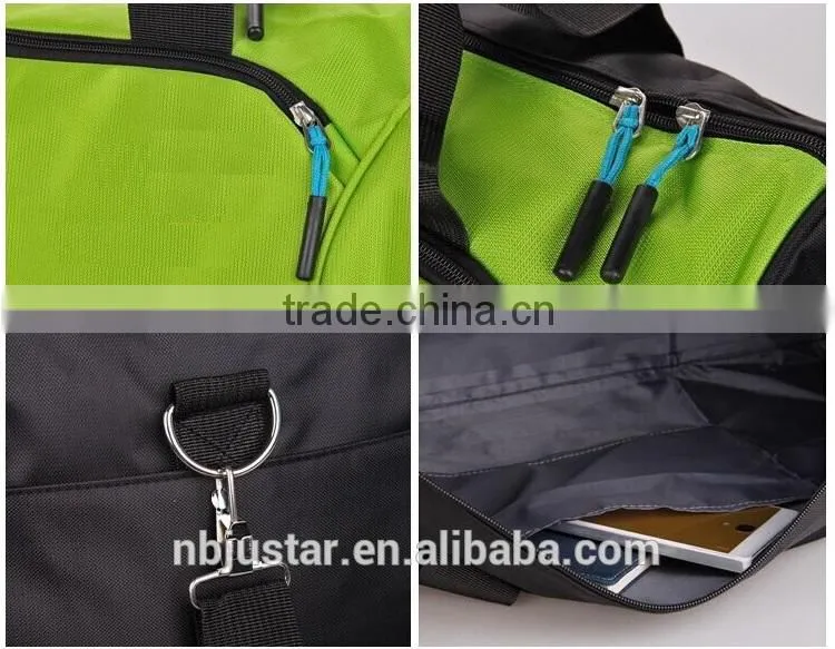 Factory Price Cheap Barrel Shaped Squash Racket Sports Bag Sports Gym Duffel Bag