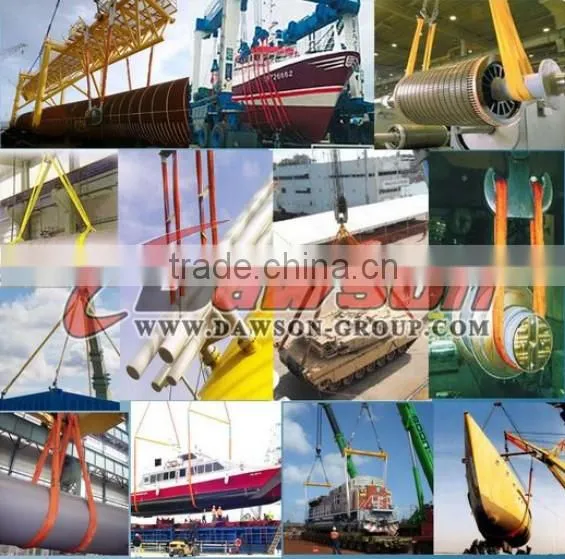 heavy duty Dawson polyester webbing sling transport lifting belt