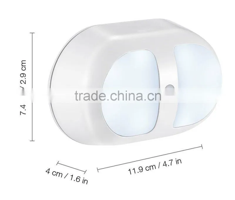 Motion Sensor LED Night Light Plug in Light