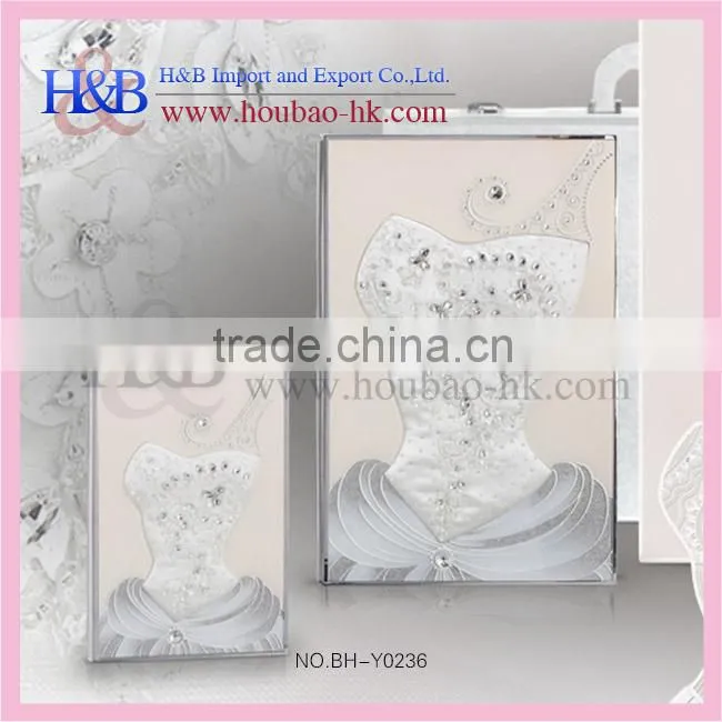 Wholesale Fancy A4 Size Acrylic Wedding Flush Mount Album