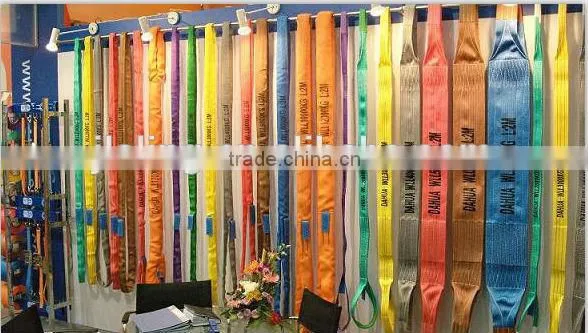 EN 1492-1 CE GS polyester lifting webbing sling flat webbing sling polyester webbing sling belt