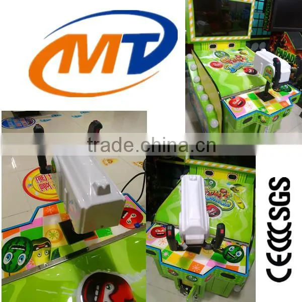New arrival Fruit Rebellion children's indoors amusement game machine/ fruit shooting coin operated game machine for sale