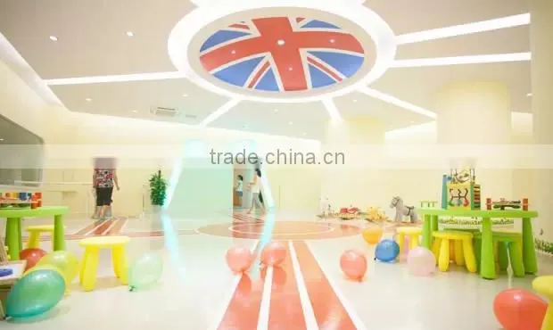 Plastic Type and UV coating Surface Treatment PVC Sponge Flooring