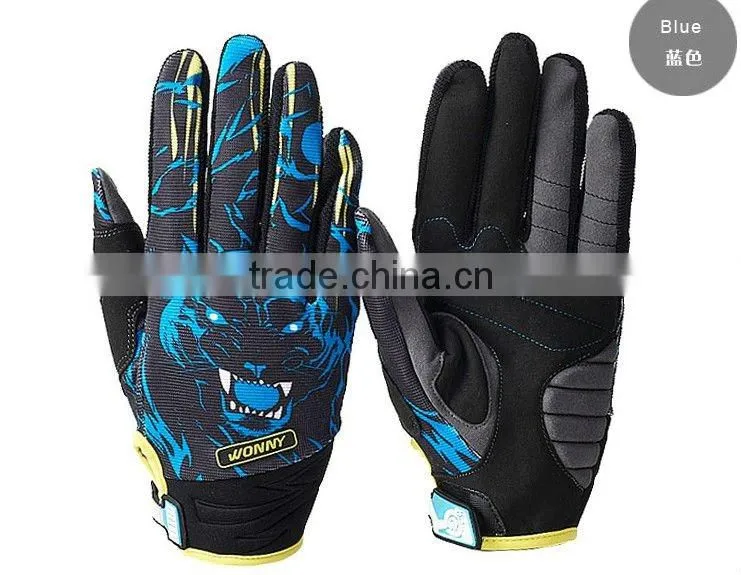 Superfine fiber bike glove sport glove ZX-059