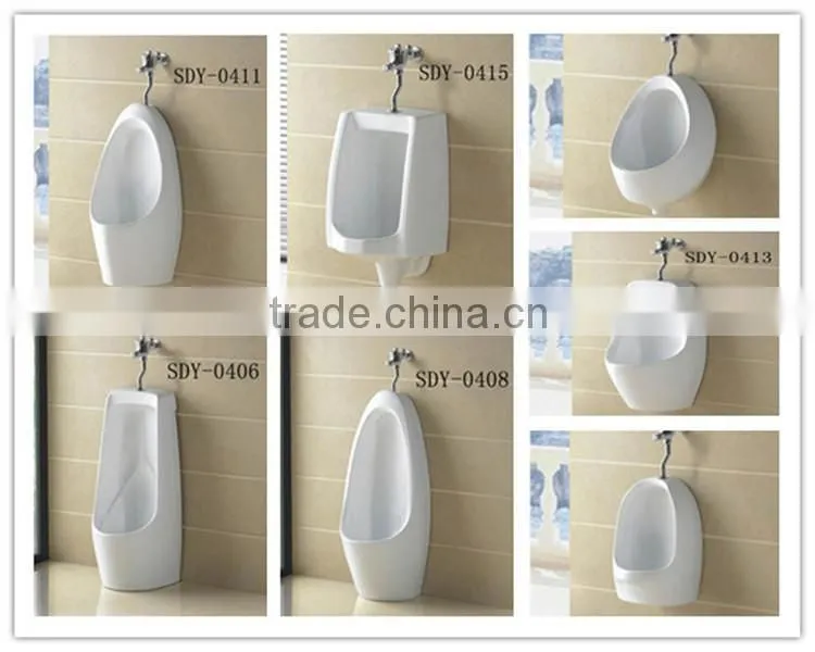 Whole sale ceramic wash sink big size bathroom pedestal hand wash one piece basin