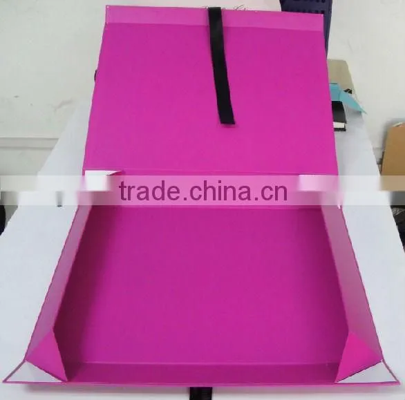 paper folding package box for clothes