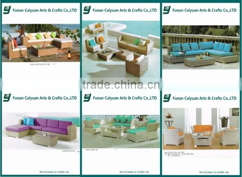 2015 new design plastic rattan waterproof hot sell leisure furniture outdoor