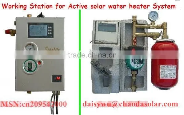 separated pressurized solar energy systems