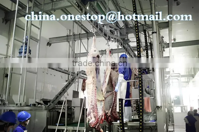 Abattoir Machine Cattle Slaughtering Equipment Halal Slaughterhouse for Cow Goat Sheep