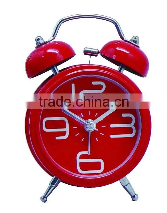 Metal Double bell alarm clock