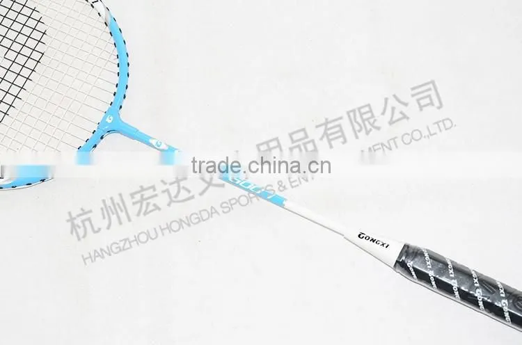 SPEED 6007 BLUE isometric frame aluminium head racket/top brand badminton racket/pu grip material