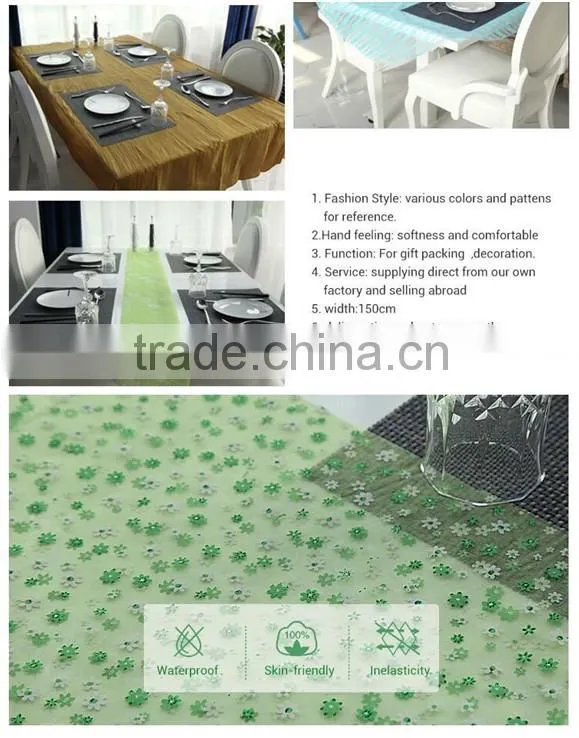 5% discount! 12" X 108" (30cm x 275cm) Satin Table Runner For Wedding Party Decoration