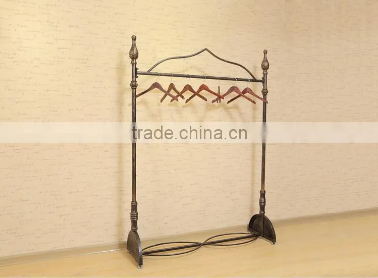 Polishing stainless steel display racks display stand cloth display