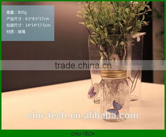 Electronic Butterfly Jar Butterfly Bottle with LED light