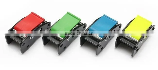Stainless Steel Webbing Cam Buckle With Black Tab Cam Buckle