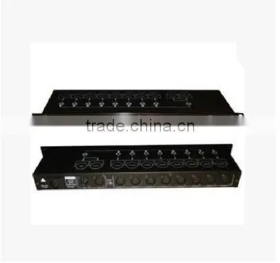 Professional Lighting Equipment 8/4 Port DMX Signal Amplifier Controller Device