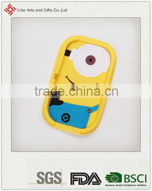 Duck cartoon car anti slid mat for smart phone