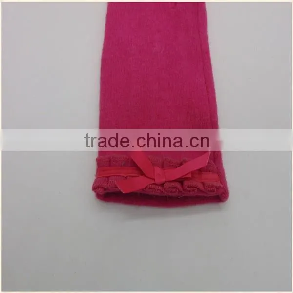 China Supplier Pink Wool Gloves Cashmere Gloves