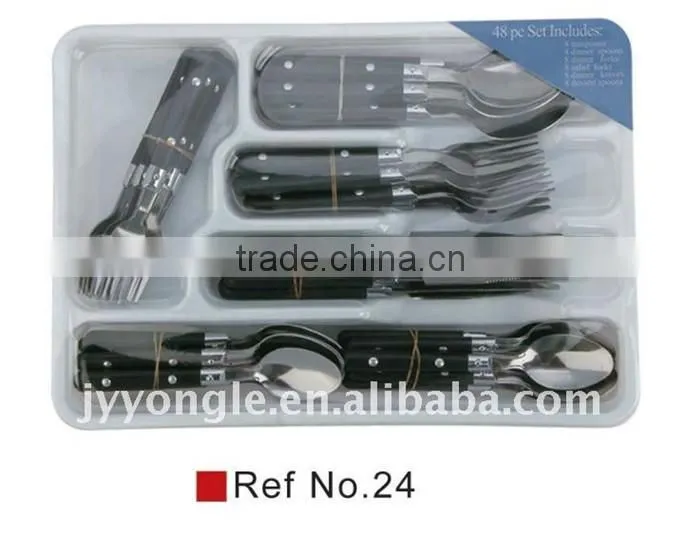 Restaurant disposable plastic flatware