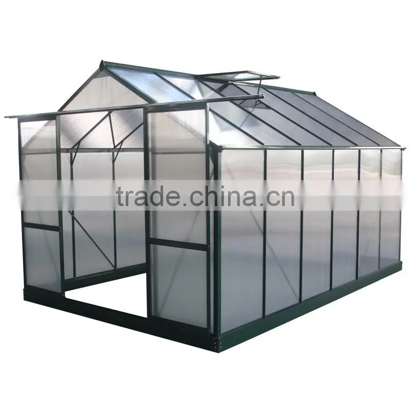Top Quality manufactuer of Aluminum Garden Greenhouse