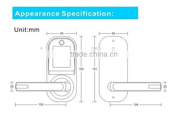 VIANS factory in China smart bluetooth lock