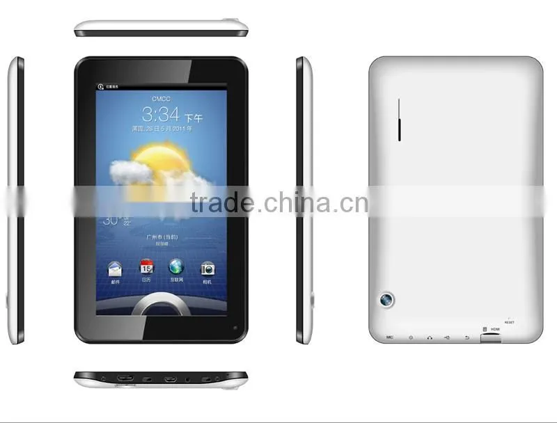 android tablet pc with 7 inch with dual core allwinner A20