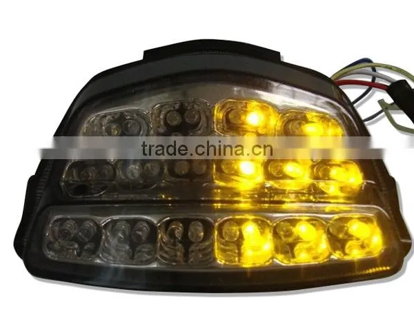 Flashing tail lights for CBR1000 motorcycle 2008 stoplight smoke