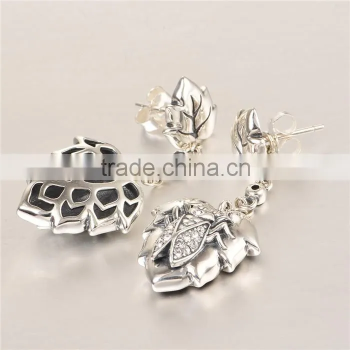 Guangzhou Wholesale Silver Jewelry New Fashion Woman'S Earrings