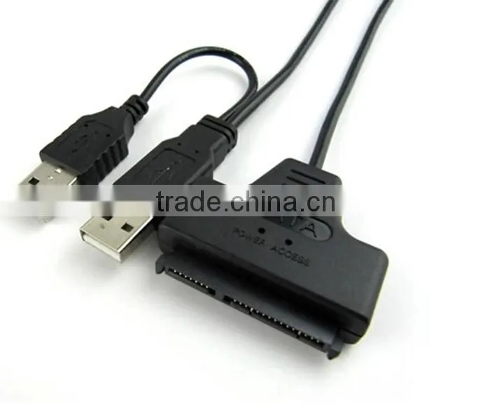 USB 2.0 TO SATA 22PIN adapter communication cables for 2.5inch PP box