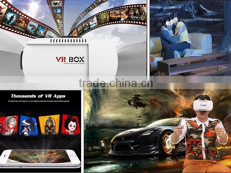 Alibaba golden china supplier 2nd generation 3d vr box for smart phone