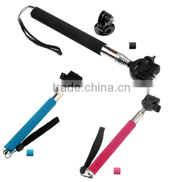 2014 Wholesale Price!!! Self-portrait Camera Handheld Monopod + Gopro adapter for Digital Camera Gopro hero2 3 CL-55-1