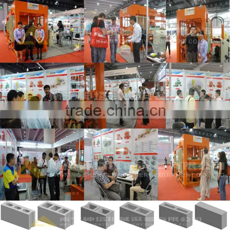 low cost high profitable QTJ 4-60 zenith concrete block machine