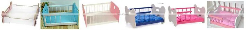 QQFactory wooden dog house / wooden dog bed