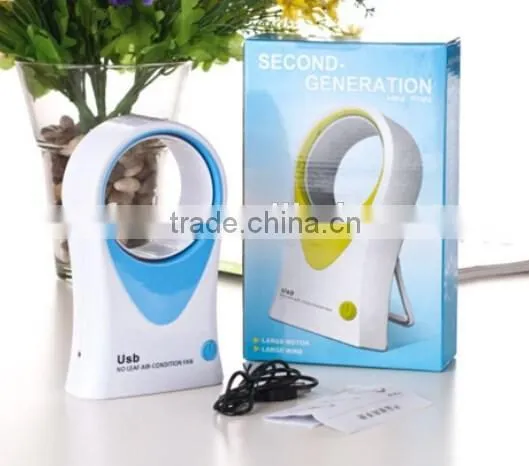 New Style No Leaf Air-Condition Fan / Mini USB Bladeless Fan / super usb mini fan
