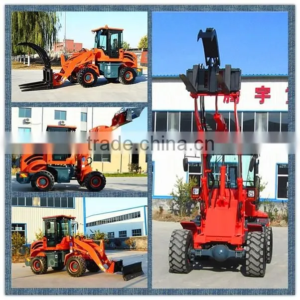 front end loader, hydraulic pilot 1.8 ton wheel loader price list