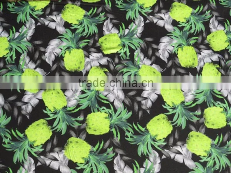 plain style and make-to-Order digital printing spun rayon fabric, woven viscose rayon fabric