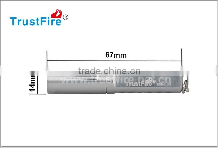 China Trustfire factory wholesale led mini flashlight with strobe