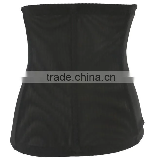 2015 Attractive open hot sex women photo bustiers 9 steel bone zipper latex corset