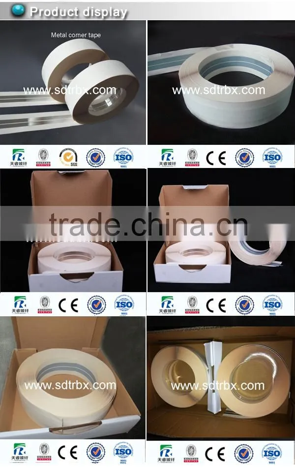 flexible metal corner tape galvanized steel and aluminum metal corner tape trade assurance