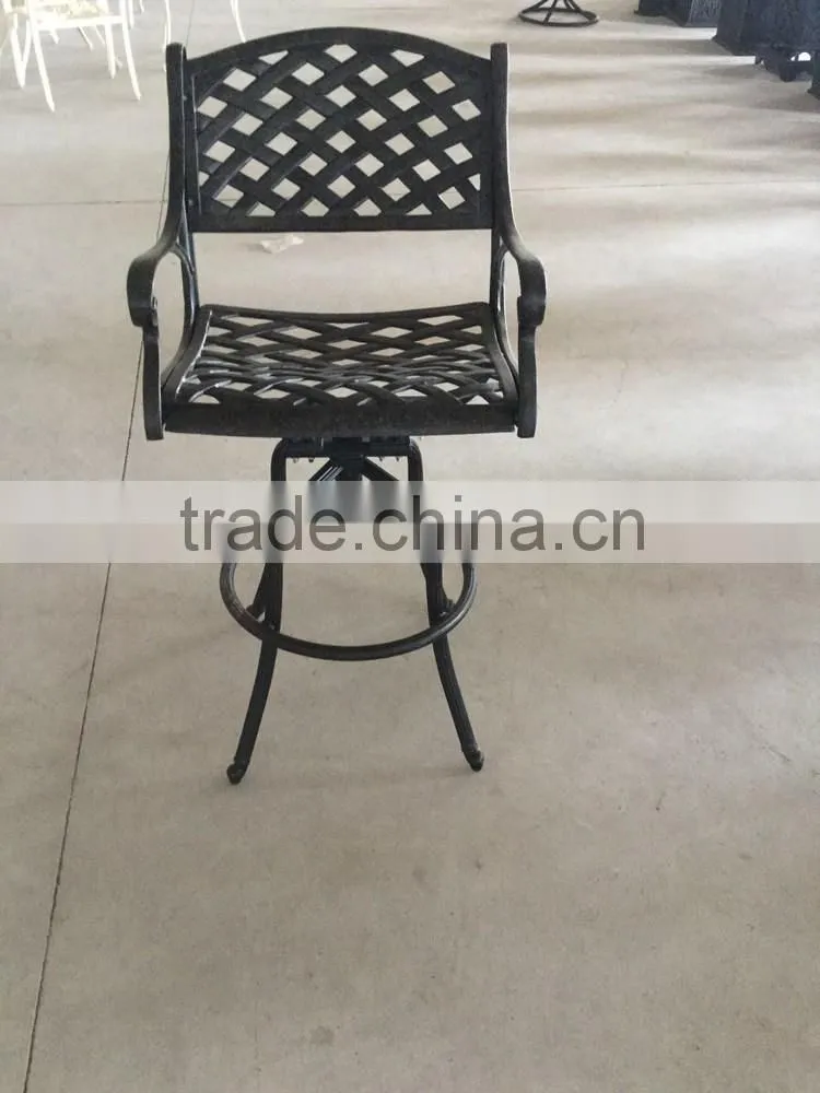 used bar furniture metal steel aluminium bar stool chair table and bar chair used