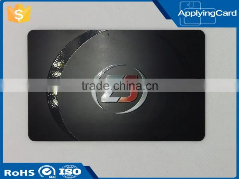 DongGuan Manufacturer Plastic business card Pvc smart card rfid contactless card with custom printing