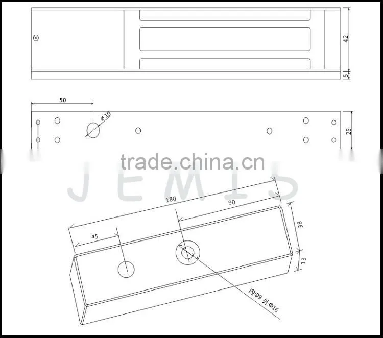 sliding door locks for wooden doors with timer JM-280GF