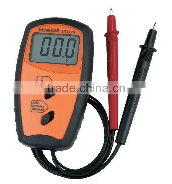 Voltmeter of internal battery resistance