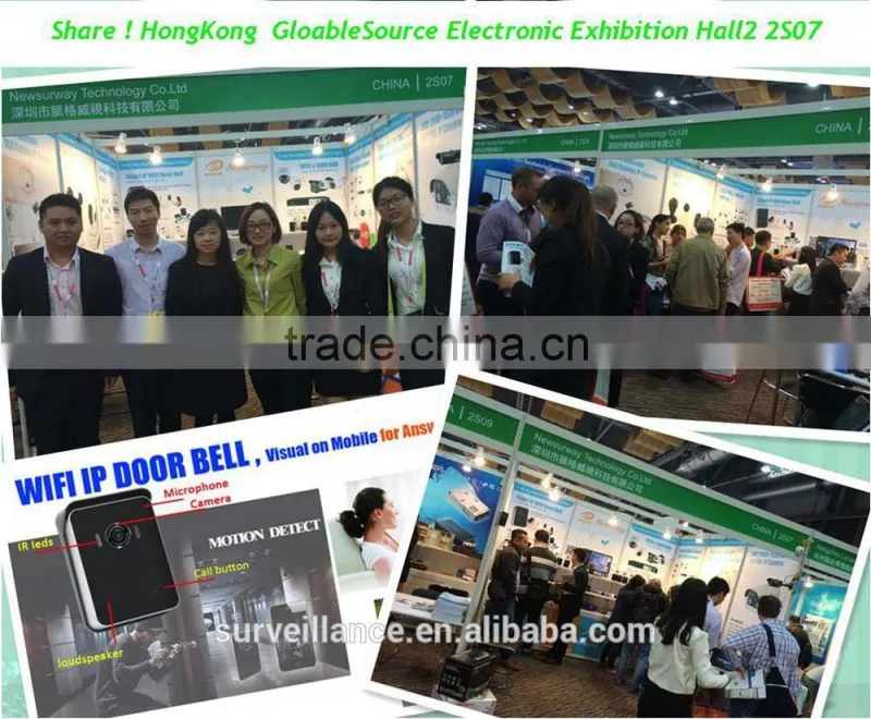 2015 Promotion!!! P2P Function Network IR-CUT Mini WIFI IP Camera with motion detect