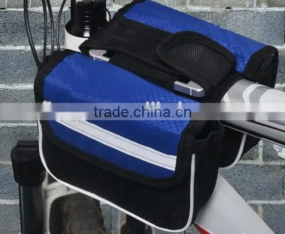 Offeirng 1680D bicycle handlebar PANNIER bag (B793 )