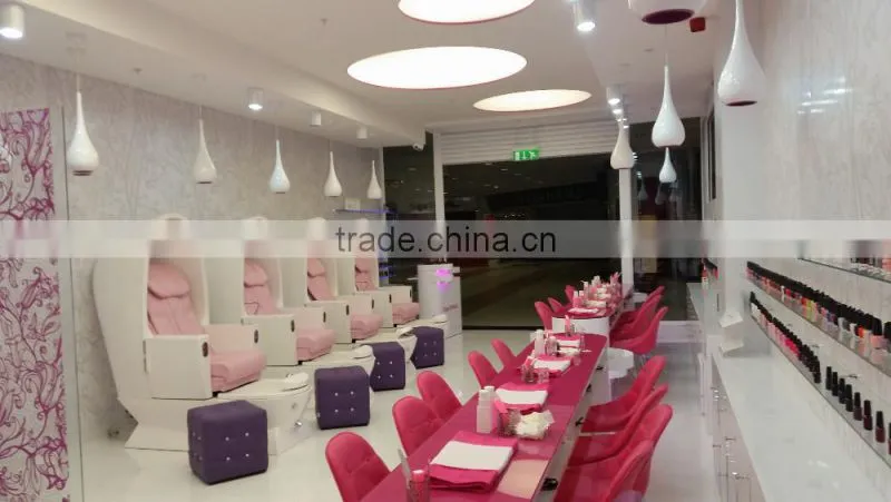 white egg shaped pedicure chair used nail salon equipment for sales